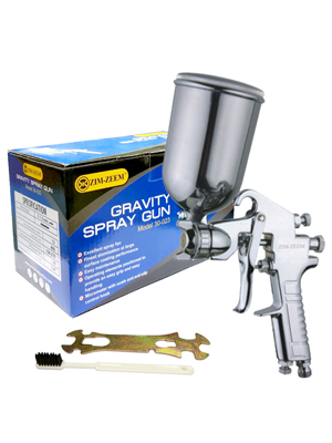 กาพ่นสีกระป๋องบน 400 มล. Gravity Spray Gun 30-023